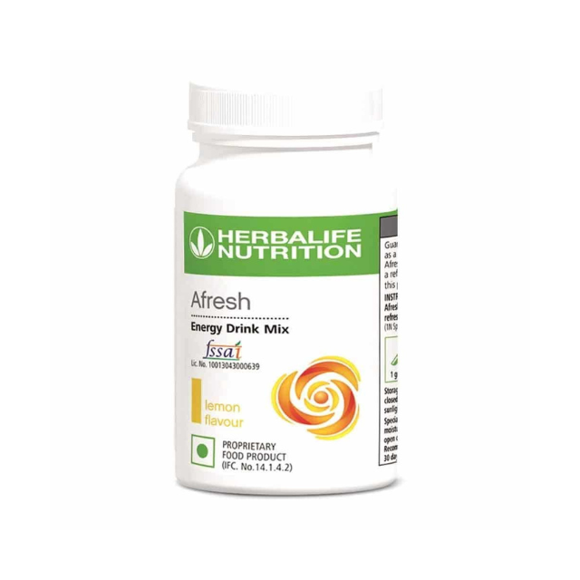 Herbalife Afresh Energy Drink Mix – 50 g (Lemon Flavor)